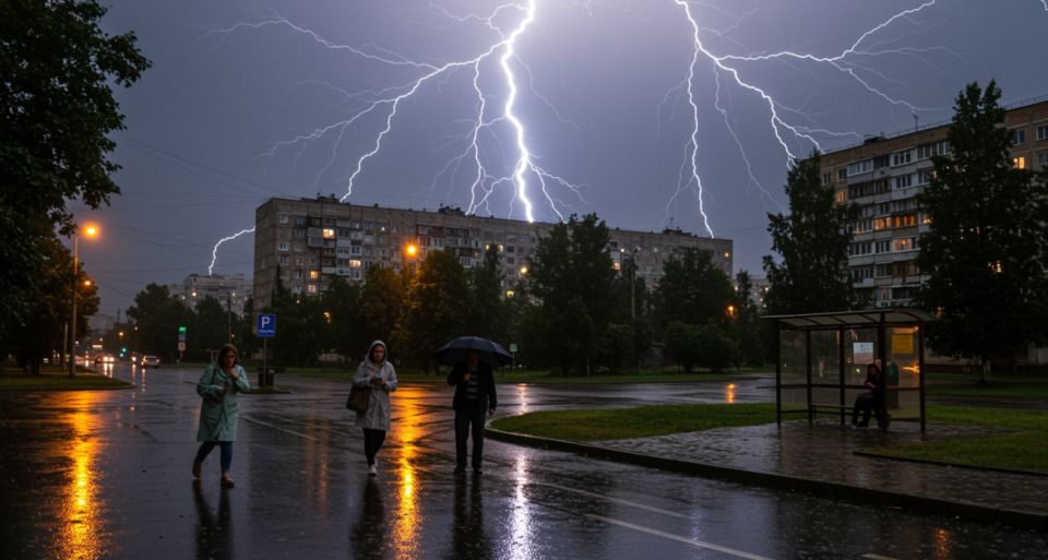 Меняйте планы: метеорологи предсказывают ливни и похолодание до конца недели