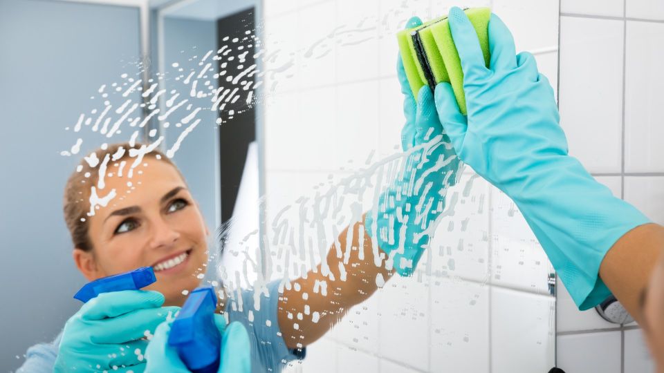 Тусклое зеркало сразу засияет: даже покупные спреи не понадобятся