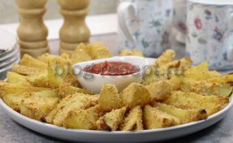 Как приготовить хрустящий картофель по-деревенски