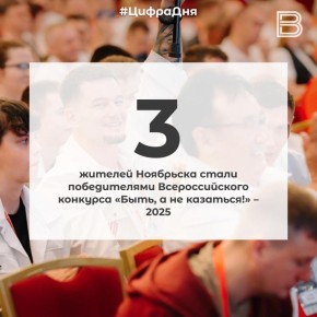 12 Трое жителей Ноябрьска стали победителями Всероссийского конкурса «Быть, а не казаться!» – 2025