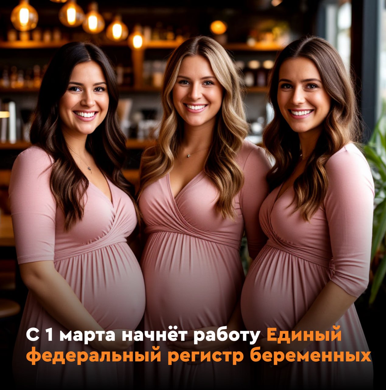 С 1 марта начнёт работу Единый федеральный регистр беременных
