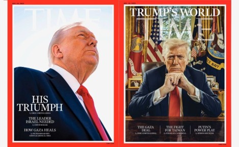 Американский журнал Time изменил обложку ноябрьского выпуска с фотографией президента США Дональда Трампа после того, как республиканец раскритиковал первоначальный вариант