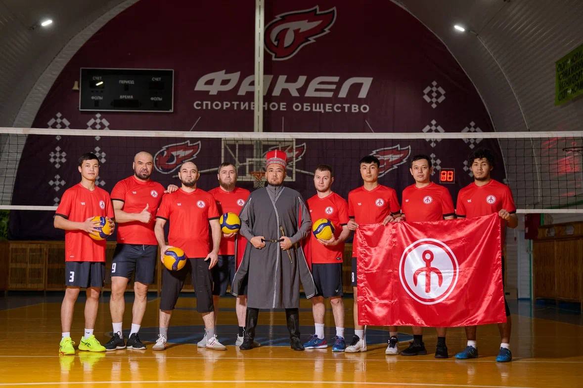 Команда «БИРЛИК» впервые участвует в турнире Дружбы по волейболу на Кубок главы города