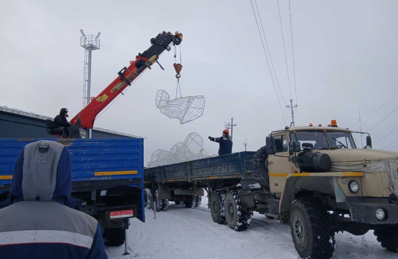 Губкинский готовится к Новому году