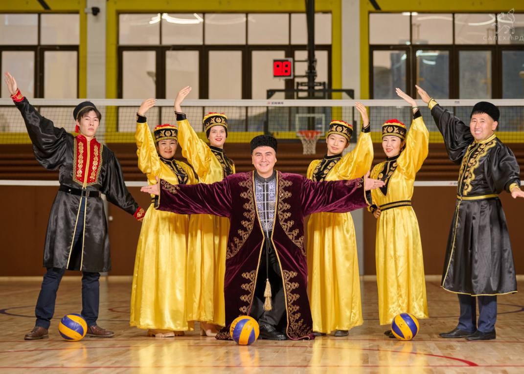 Перед вами – «Бумба», волейбольная команда калмыцкого землячества