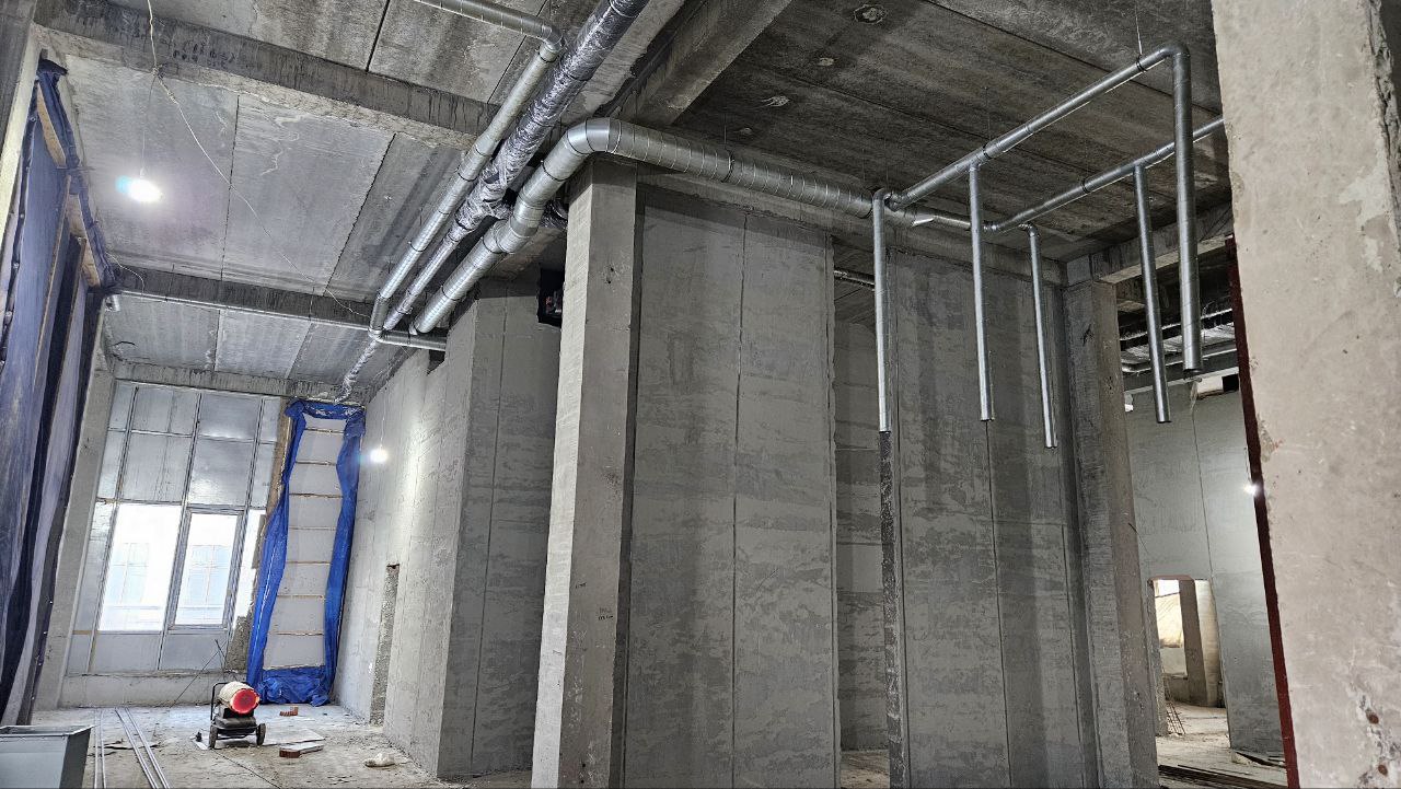 Новая поликлиника в южной части Нового Уренгоя готова более чем на треть Новая поликлиника в южной части Нового Уренгоя готова более чем на треть