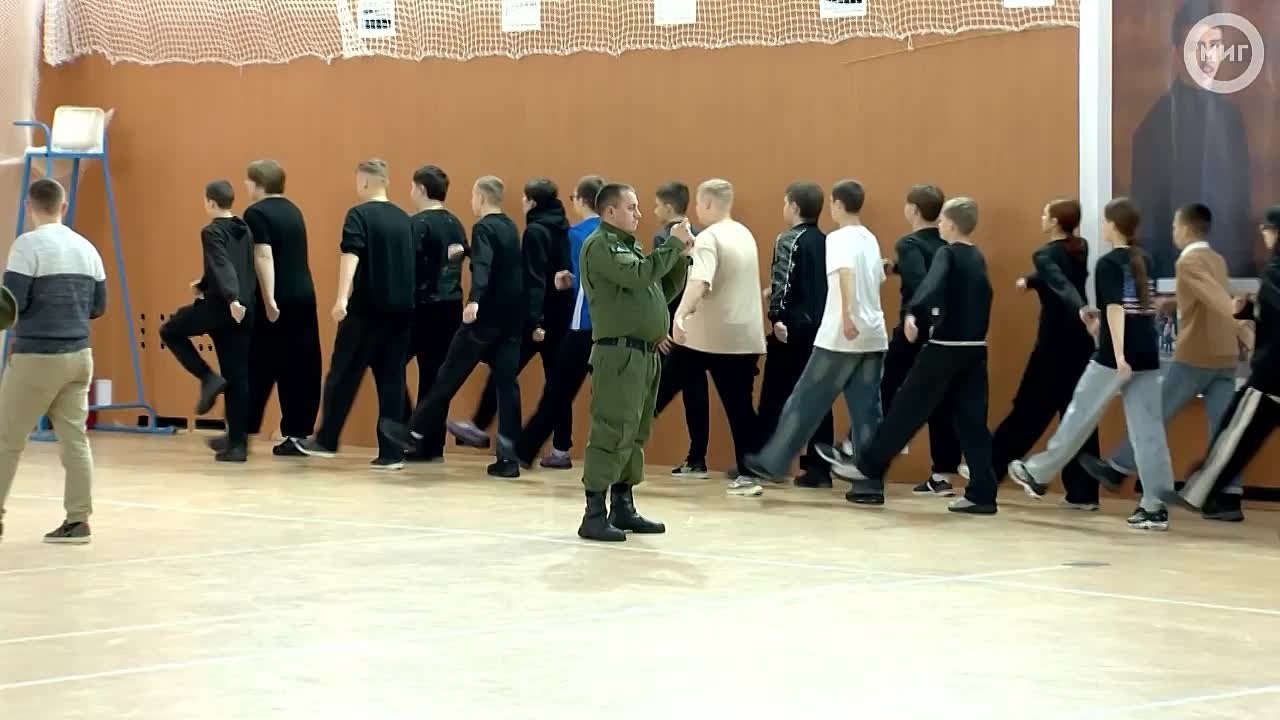 В Ноябрьске проходит казачья смена для кадетов