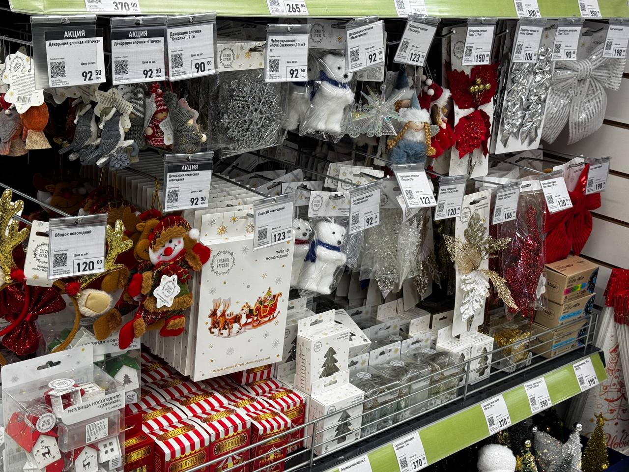 При появлении новогоднего декора финансовая грамотность «говорит» «пока»: в магазины Ямала уже завели праздничные украшения, посуду и фигурки При появлении новогоднего декора финансовая грамотность «говорит» «пока»: в магазины Ямала уже завели праздничные украшения, посуду и фигурки
