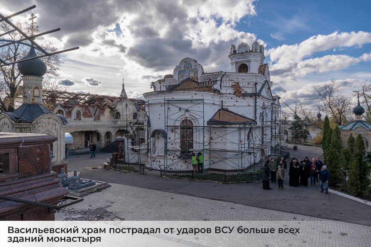 Дмитрий Артюхов: Приняли решение восстановить Васильевский храм Свято-Успенского Николо-Васильевского монастыря Дмитрий Артюхов: Приняли решение восстановить Васильевский храм Свято-Успенского Николо-Васильевского монастыря