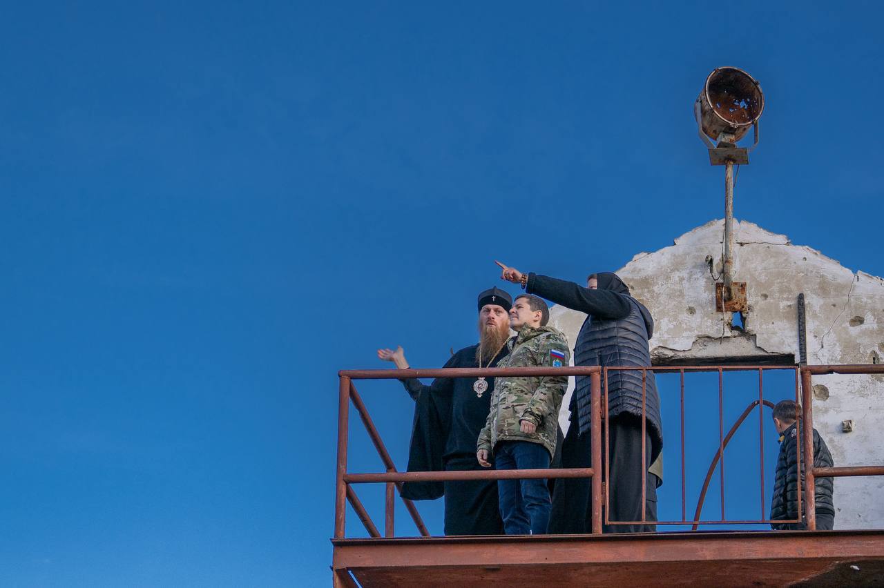 Дмитрий Артюхов: Приняли решение восстановить Васильевский храм Свято-Успенского Николо-Васильевского монастыря Дмитрий Артюхов: Приняли решение восстановить Васильевский храм Свято-Успенского Николо-Васильевского монастыря