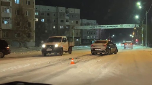 Авария на проспекте Мира. На месте работает Госавтоинспекция