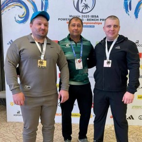 Ямальские спортсмены — чемпионы мира по пауэрлифтингу (спорт слепых)