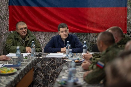 Дмитрий Артюхов: Пообщался с земляками, которые защищают интересы России на передовой