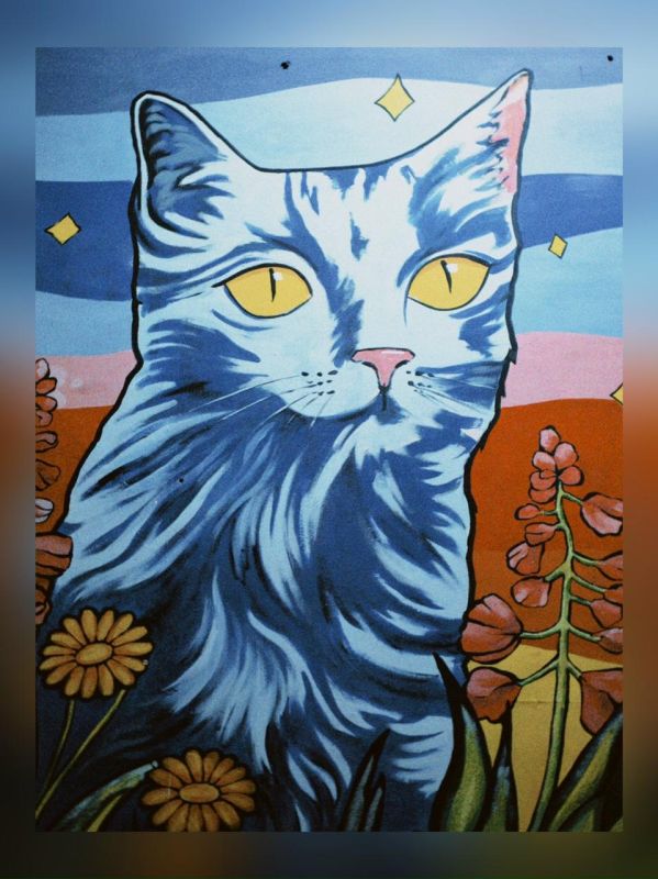 В Новом Уренгое появилось граффити по мотивам легенды коренных народов Севера