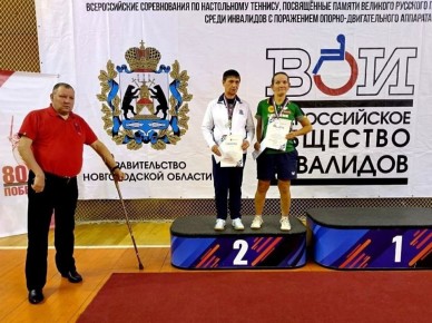 Ямальская спортсменка — на пьедестале Всероссийского турнира по настольному теннису