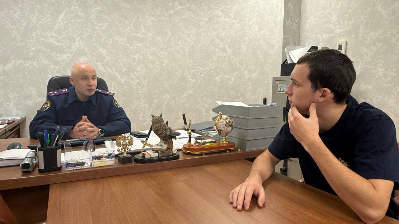 31 октября 2025 года кадет Объединенного Санкт-Петербургского кадетского корпуса Следственного комитета Российской Федерации имени Маршала Советского Союза Г.К. Жукова Илья Егоров посетил следственное управление СК России по... 31 октября 2025 года кадет Объединенного Санкт-Петербургского кадетского корпуса Следственного комитета Российской Федерации имени Маршала Советского Союза Г.К. Жукова Илья Егоров посетил следственное управление СК России по...