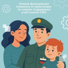 В чат-боте «Меры поддержки участникам СВО» (