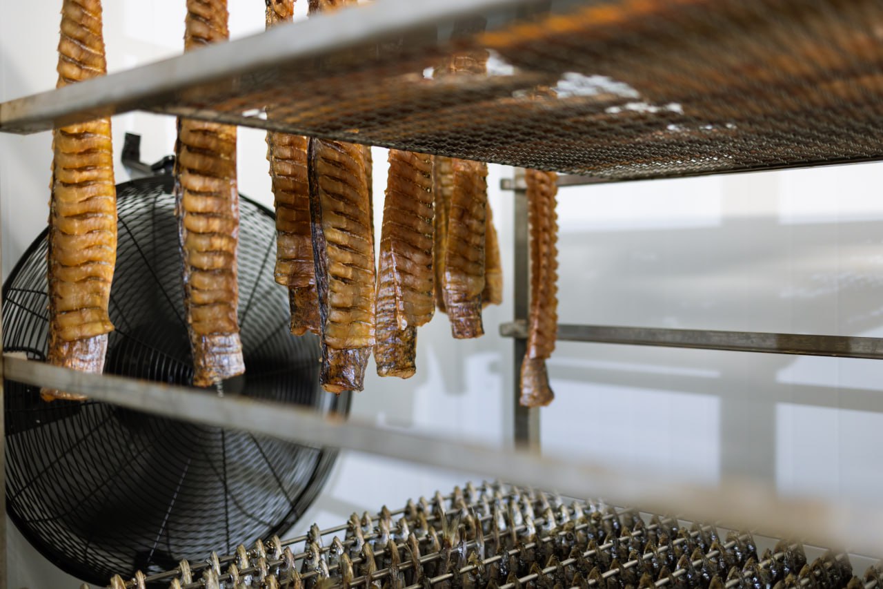 Семейная переработка рыбы. Съемочная группа ГТРК «Ямал» побывала на молодом салехардском предприятии по рыбопереработке Семейная переработка рыбы. Съемочная группа ГТРК «Ямал» побывала на молодом салехардском предприятии по рыбопереработке