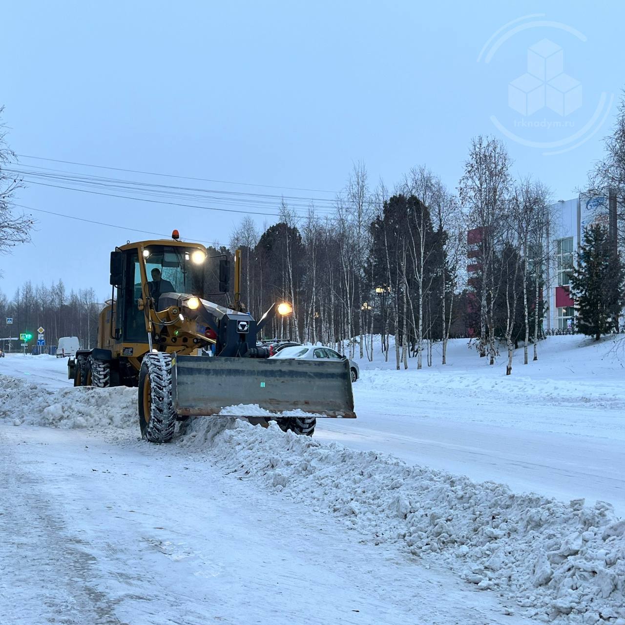 Надым готов к зиме. Предприятие «Надымгоравтодор» приступило к новому сезону уборки снега