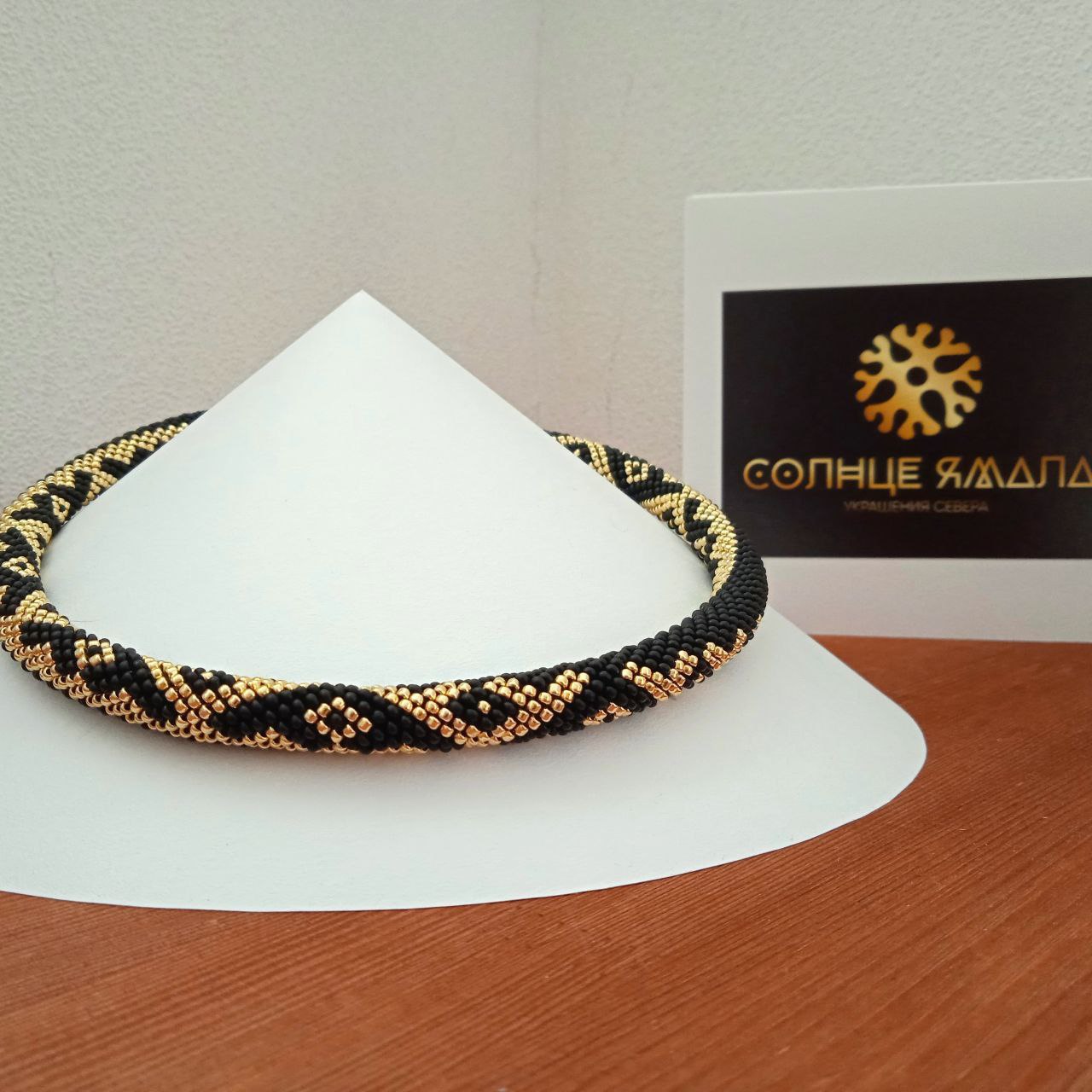 Северяночки, для вас сюрприз — розыгрыш уникального колье «Ямал» из бисера!