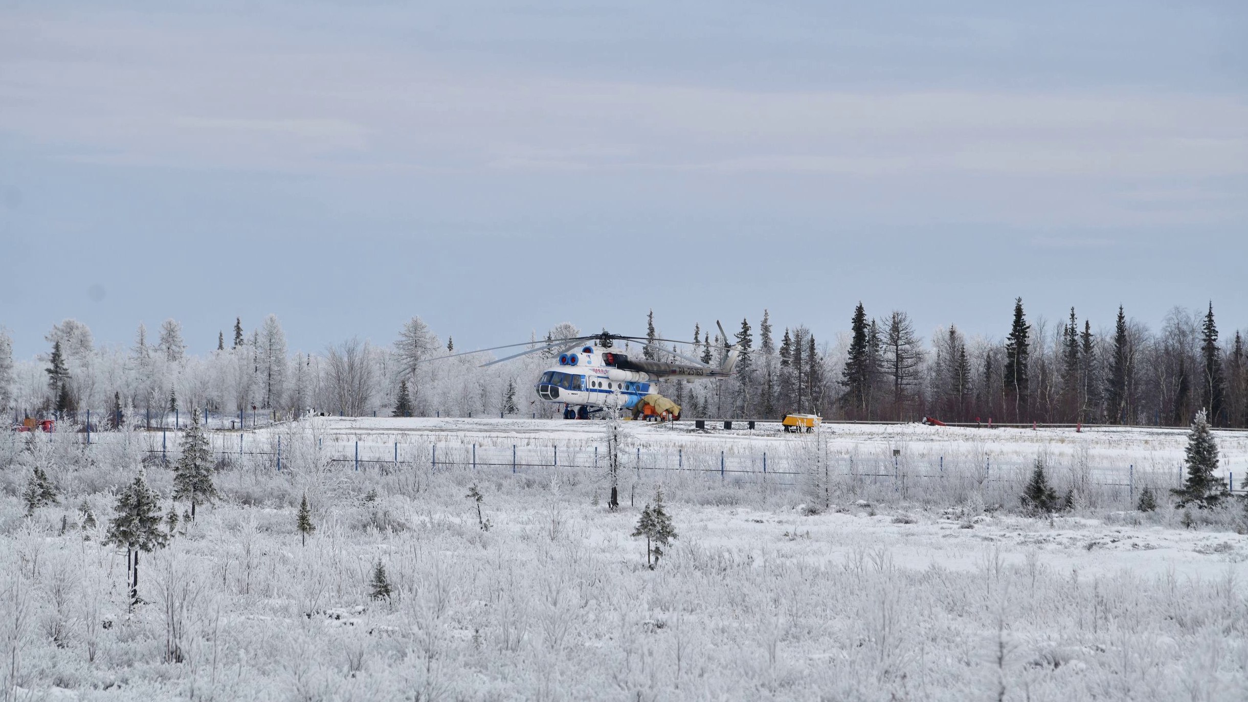 На Ямале завершили ремонт трех вертолетных площадок