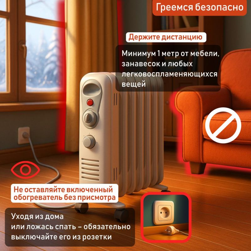 С приходом холодов обогреватели становятся незаменимыми помощниками