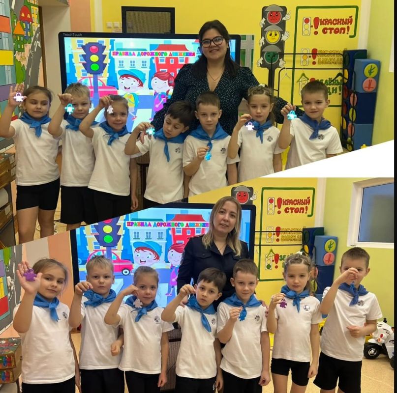 Надымские автоинспекторы приняли участие в посвящении дошкольников в ЮПИД