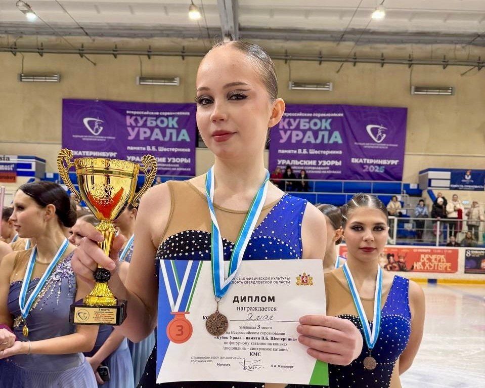 Бронза всероссийских соревнований у ямальских синхронисток