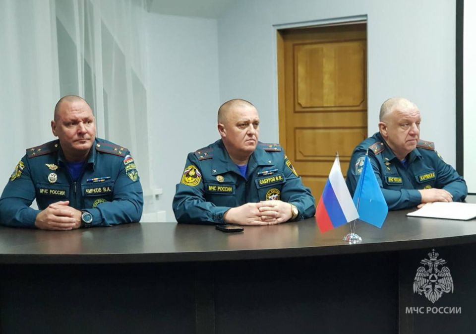 Руководство Главного управления МЧС России по ЯНАО с рабочим визитом посетило город Ноябрьск
