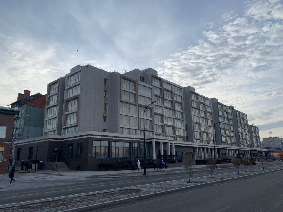 В Ноябрьске завершён первый этап строительства шестисекционного жилого дома