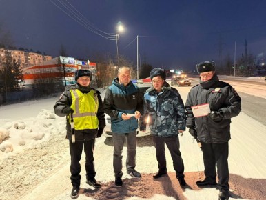 Совместный рейд Госавтоинспекции и УИИ в Ноябрьске: выявлены нарушения ПДД