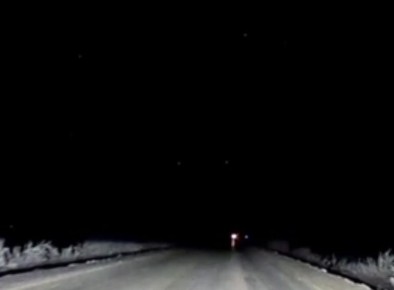 Главврач Салехардской больницы случайно заснял падение яркого метеорита