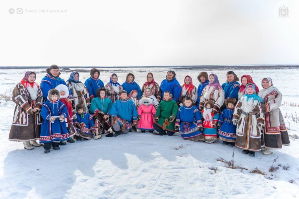 Владимир Путин подписал указ о награждении ямальской семьи орденом «Родительская слава»