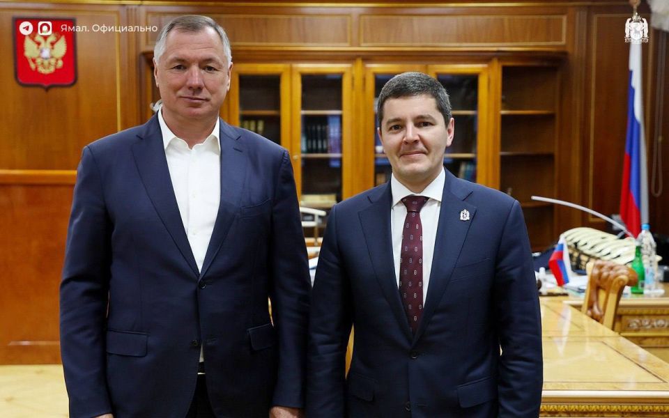 Дмитрий Артюхов встретился с заместителем Председателя Правительства Российской Федерации Маратом Хуснуллиным
