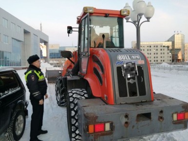 Совместная проверка спецтехники прошла в Губкинском