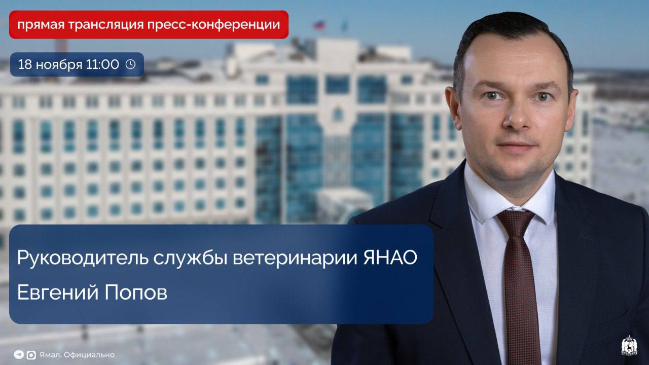 Пресс-конференция руководителя окружной службы ветеринарии