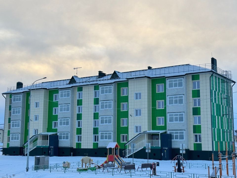 В Антипаюте завершилось строительство дома для переселения