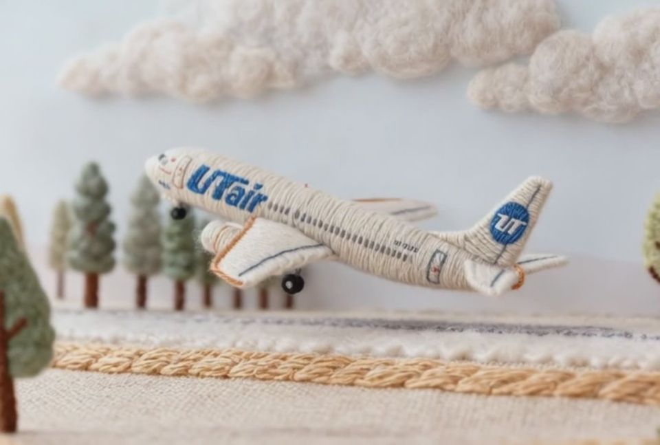 Друзья, в «вязаном» тренде создали для вас такой теплый и уютный зимний аэропорт Новый Уренгой