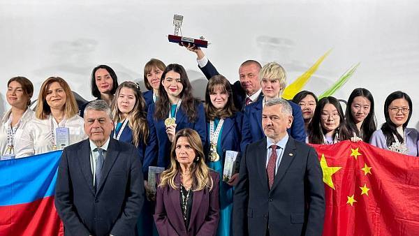 Женская сборная страны стала победителем командного чемпионата мира по шахматам Женская сборная страны стала победителем командного чемпионата мира по шахматам
