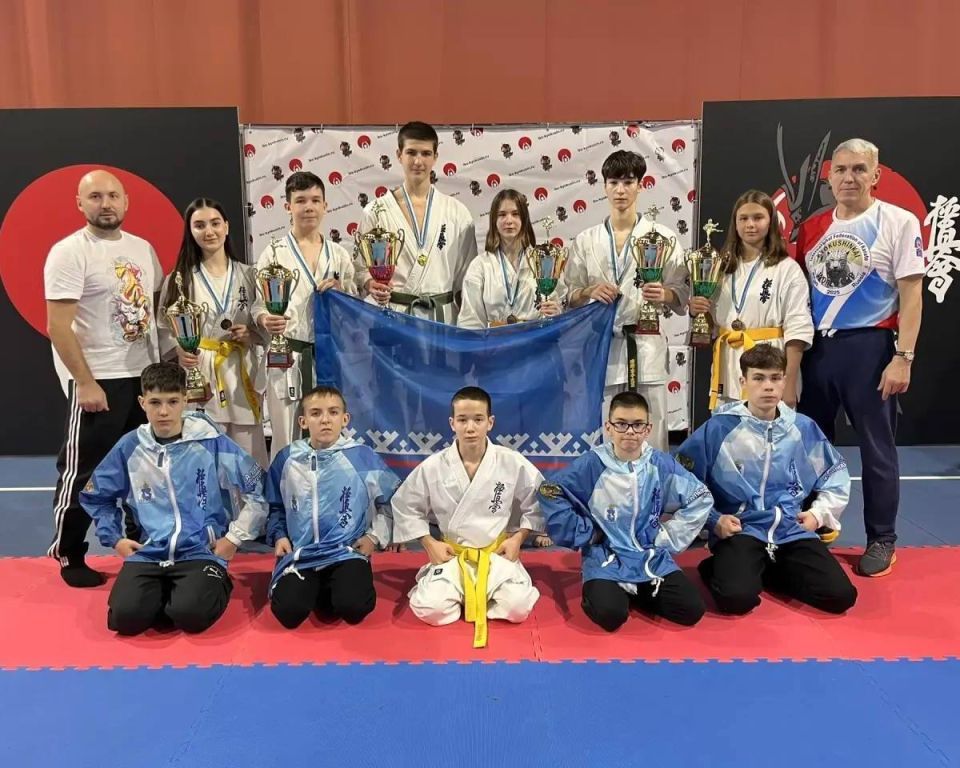 6 наград у ямальцев на первенстве Урала по киокусинкай