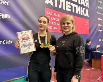 Ямальская тяжелоатлетка принесла округу золотую награду на всероссийском турнире