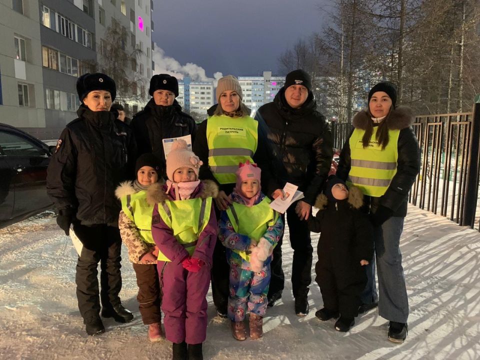 Совместная профилактика: «Родительский патруль» в Новом Уренгое