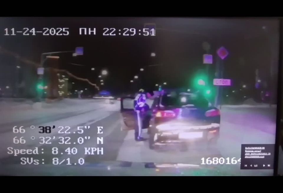 В Салехарде Госавтоинспекция задержала нетрезвого водителя без прав