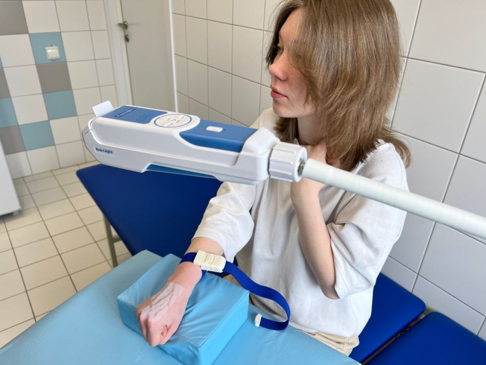 В больницы региона поступило 125 визуализаторов вен В больницы региона поступило 125 визуализаторов вен