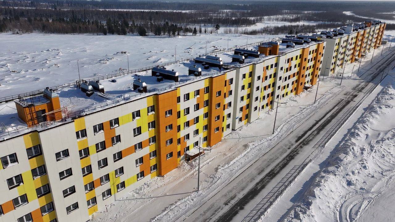 Более 500 многоквартирных домов построено на Ямале за семь лет Более 500 многоквартирных домов построено на Ямале за семь лет