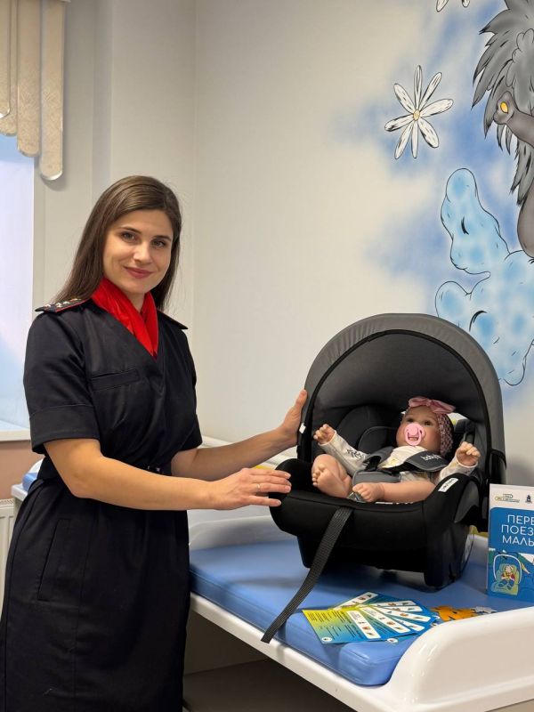 В салехардской поликлинике состоялась акция «Детям – безопасную дорогу!»