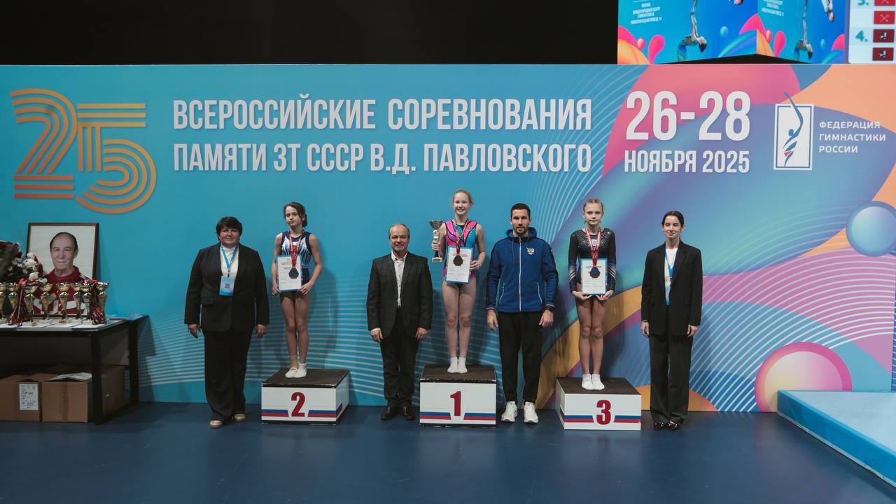 Батутистки из Нового Уренгоя вновь на пьедестале всероссийских соревнований