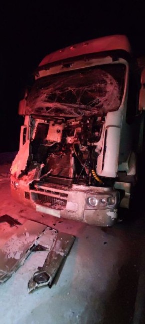 Тройное столкновение «гигантов» на трассе Сургут — Салехард