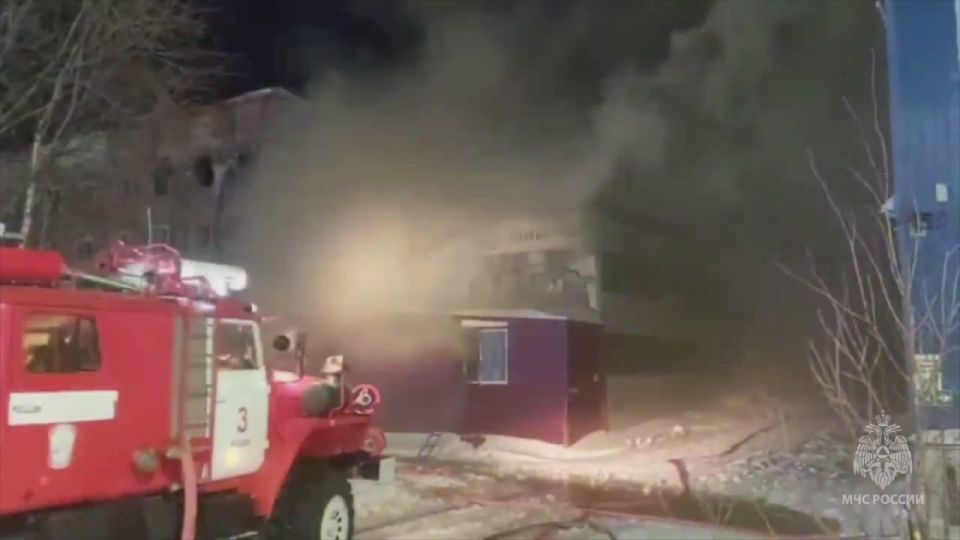 Кадры с места происшествия