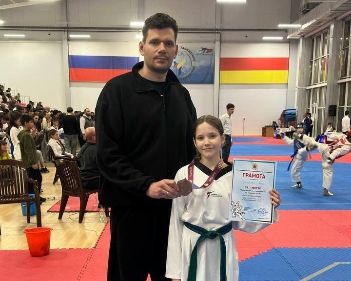 Ноябрьская спортсменка — бронзовый призер межрегиональных соревнований по тхэквондо